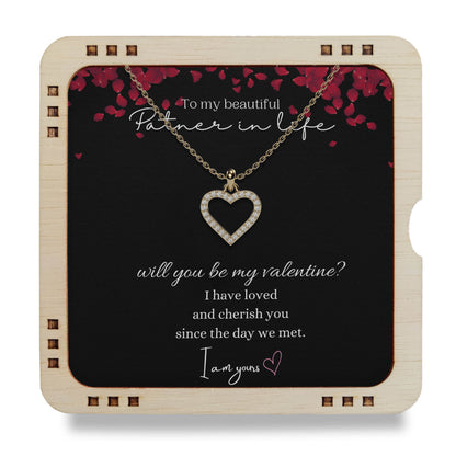 To My Beautiful Partner in life- I am yours